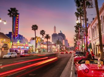 Los,Angeles,,California,-,March,1,,2016:,Traffic,On,Hollywood