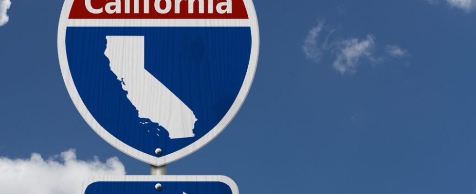 Road,Trip,To,California,,Red,,White,And,Blue,Interstate,Highway